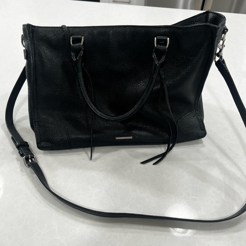 Rebecca minkoff Black Leather Tote Bag